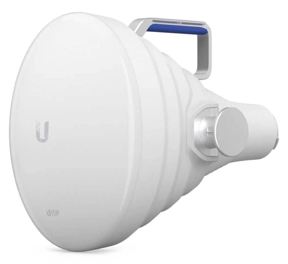 Ubiquiti UISP Horn - horn anténa, 5-6 GHz, zisk 19,5 dBi, úhel 30°, pro airFiber 5XHD, Rocket LTU, Rocket 5AC Prism