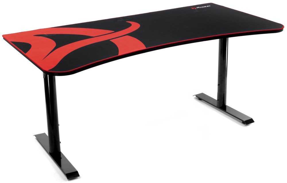 AROZZI herní stůl ARENA Gaming Desk/ černý s logem