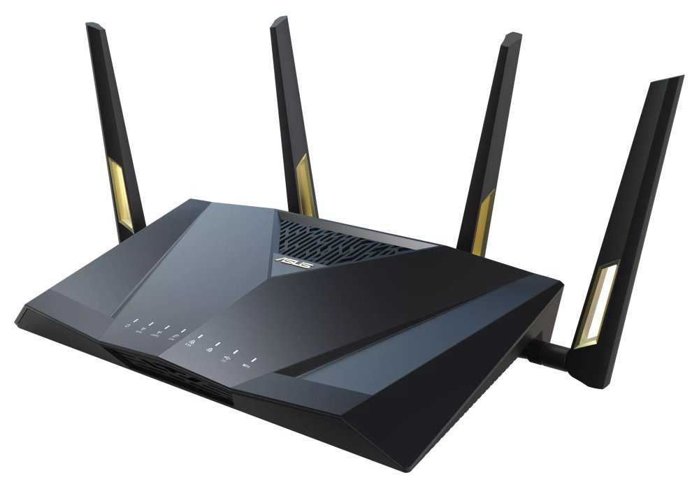 ASUS RT-AX88U Pro Dual-Band Wireless AX6000 Router, WiFi 6, 1x 2.5G WAN, 1x 2.5G LAN, 4x GbE LAN, 1x USB 3.0