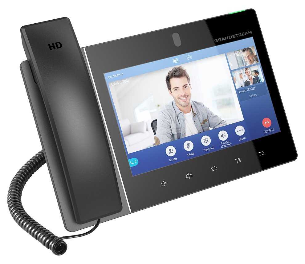 Grandstream GXV3380 / VoIP telefon/ 8" displej / 16 účtů SIP/ HD videokonference/ Android
