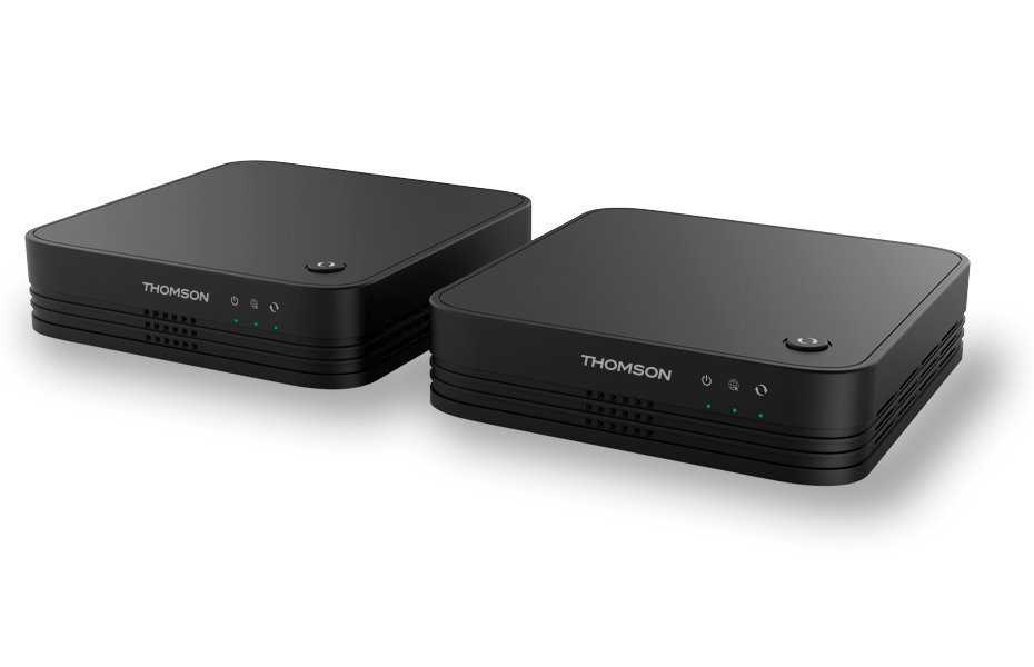 THOMSON sada 2 Wi-Fi Mesh Home Kit 1200/ Wi-Fi 802.11a/b/g/n/ac/ 1200 Mbit/s/ 2,4GHz a 5GHz/ 3x LAN/ černý