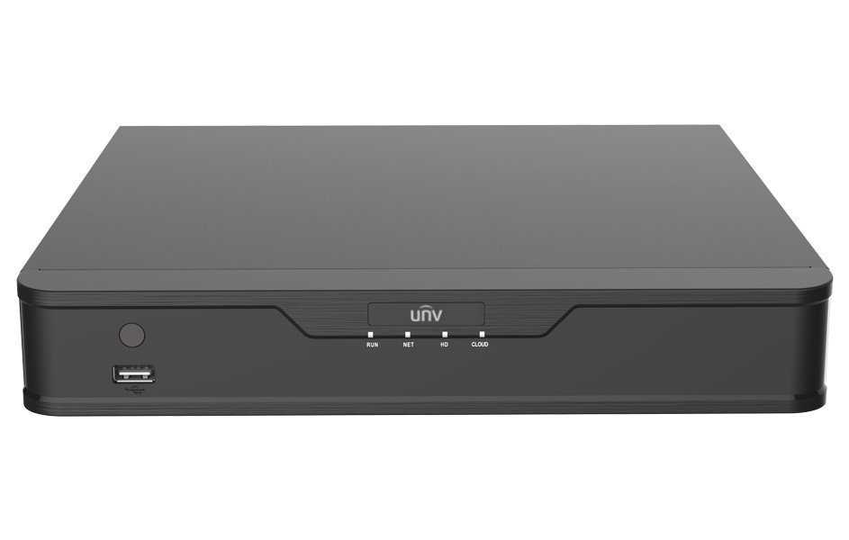 UNV NVR/DVR 8x HDCVI/AHD/TVI/PAL do 8Mpix/15fps + 8x IP do 8Mpix, H265, 2xSATA, 4k-HDMI, audio, alarm