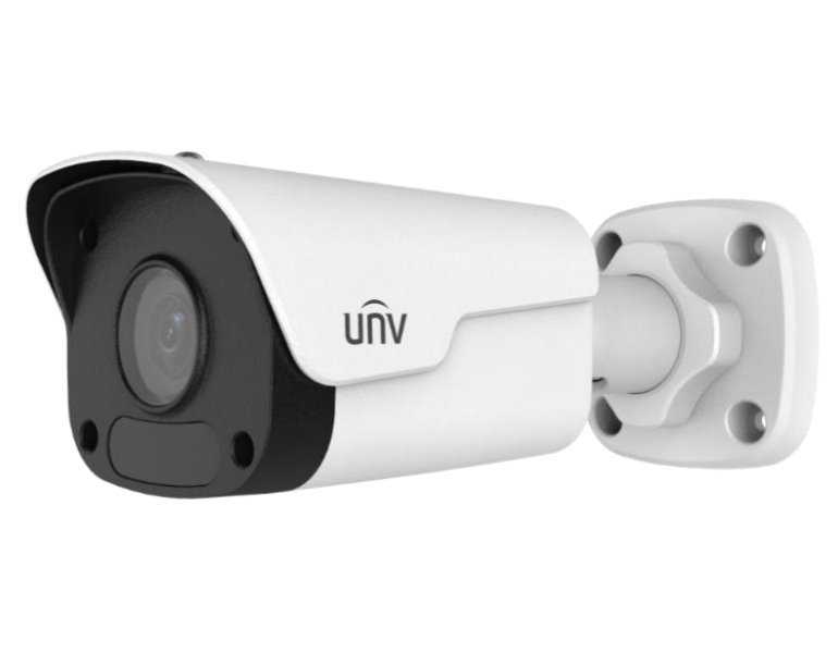 UNV IP Kamera venkovní 4Mpix 20fps/ bullet / H.265+ / 4 mm (79st) / DWDR / IR30m/PoE