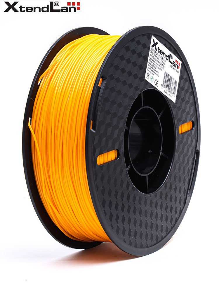 XtendLAN TPU filament 1,75mm oranžový 1kg