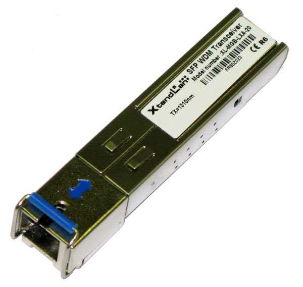 XtendLan mini GBIC SFP, SC, 1000Base-LX, 10km, WDM, TX1310nm/RX1490nm