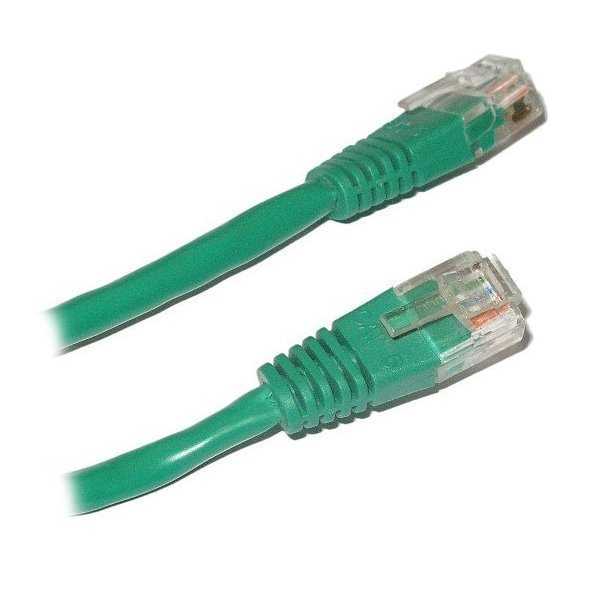 XtendLan Patch kabel Cat 5e UTP 0,25m zelený