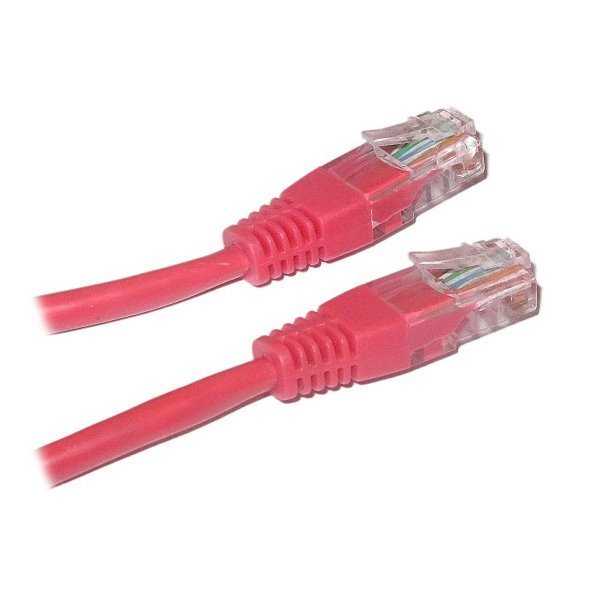 XtendLan Patch kabel Cat 5e UTP 0,25m červený