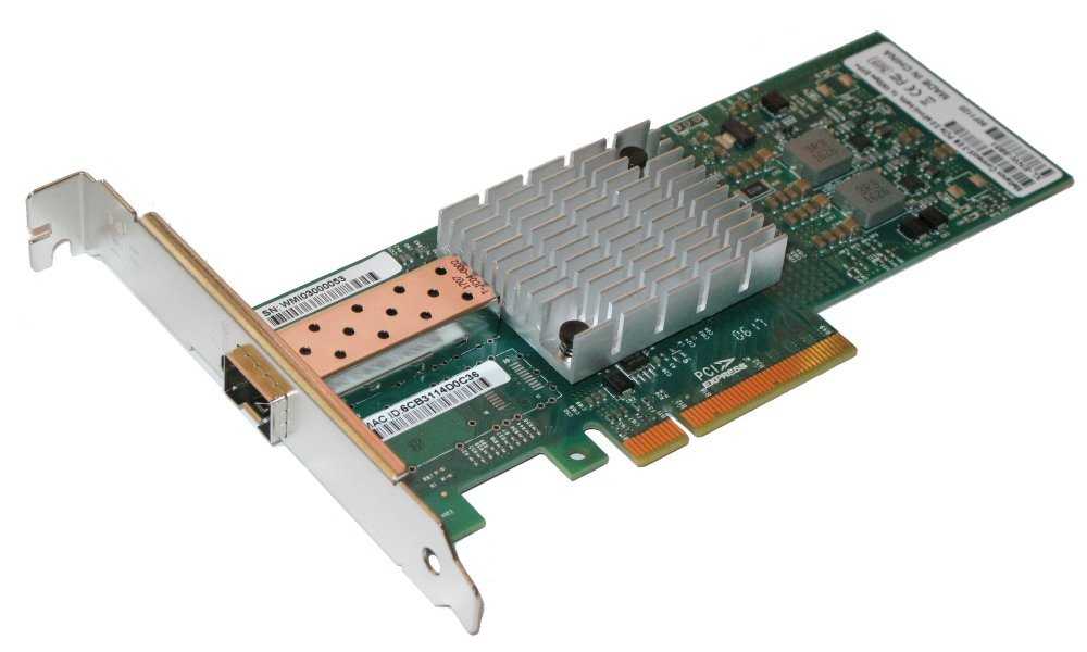 XtendLan PCI-E síťová karta, 1x 10Gbps SFP+, čip Mellanox ConnectX-3 Pro, PCI-E 3.0 x8