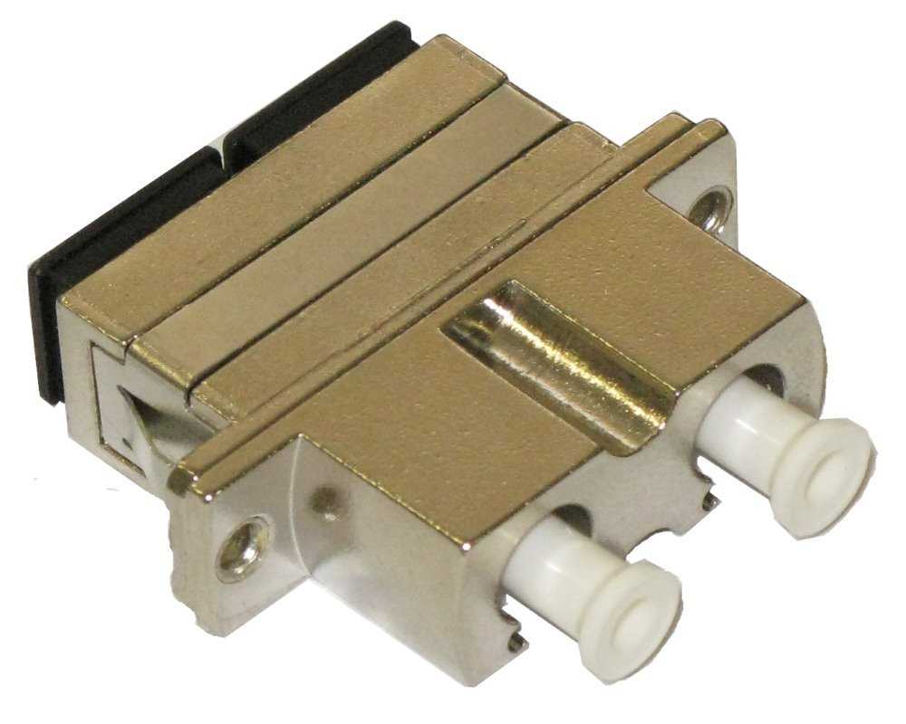 XtendLan SC-LC duplex adapter, metalický, na kabel a do optických rozvaděčů, SM i MM