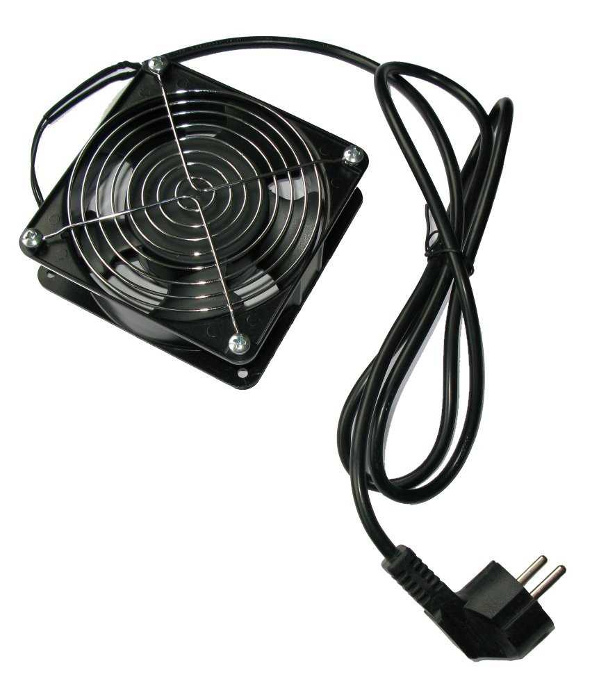 XtendLan Ventilace pro nástěnné rozvaděče, 1 ventilátor,napájecí kabel,