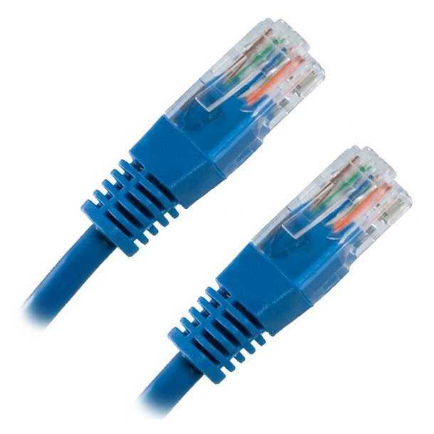 XtendLan Patch kabel Cat 6 UTP 3m - modrý