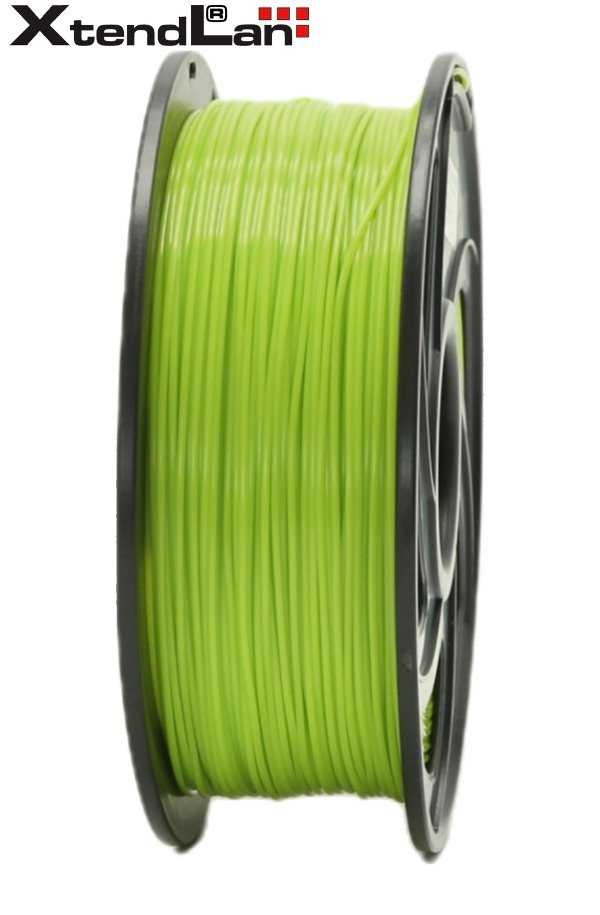 XtendLAN PLA filament 1,75mm trávově zelený 1kg