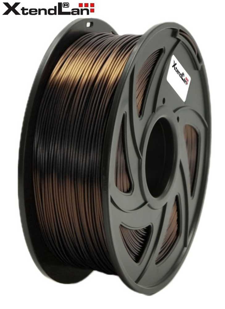 XtendLAN PLA filament 1,75mm měděné barvy 1kg