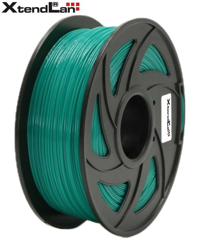XtendLAN PETG filament 1,75mm jadeitově zelený 1kg
