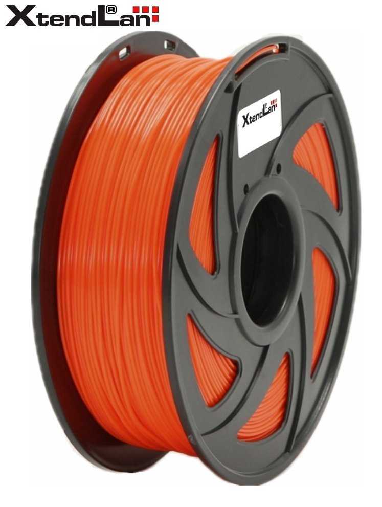 XtendLAN PETG filament 1,75mm zářivě oranžový 1kg