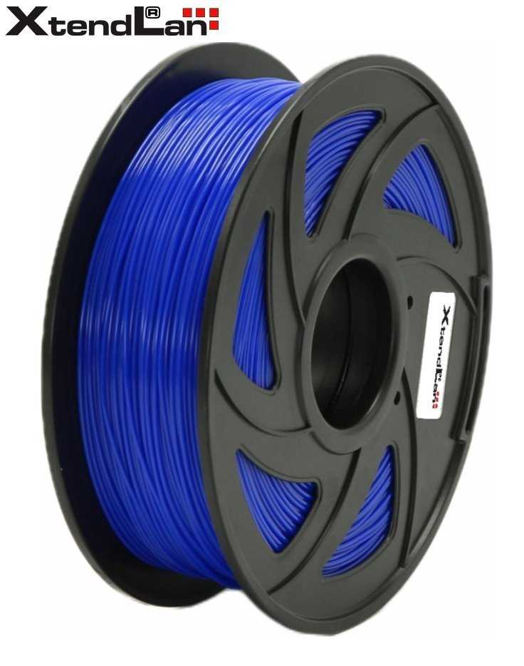 XtendLAN PETG filament 1,75mm zářivě modrý 1kg