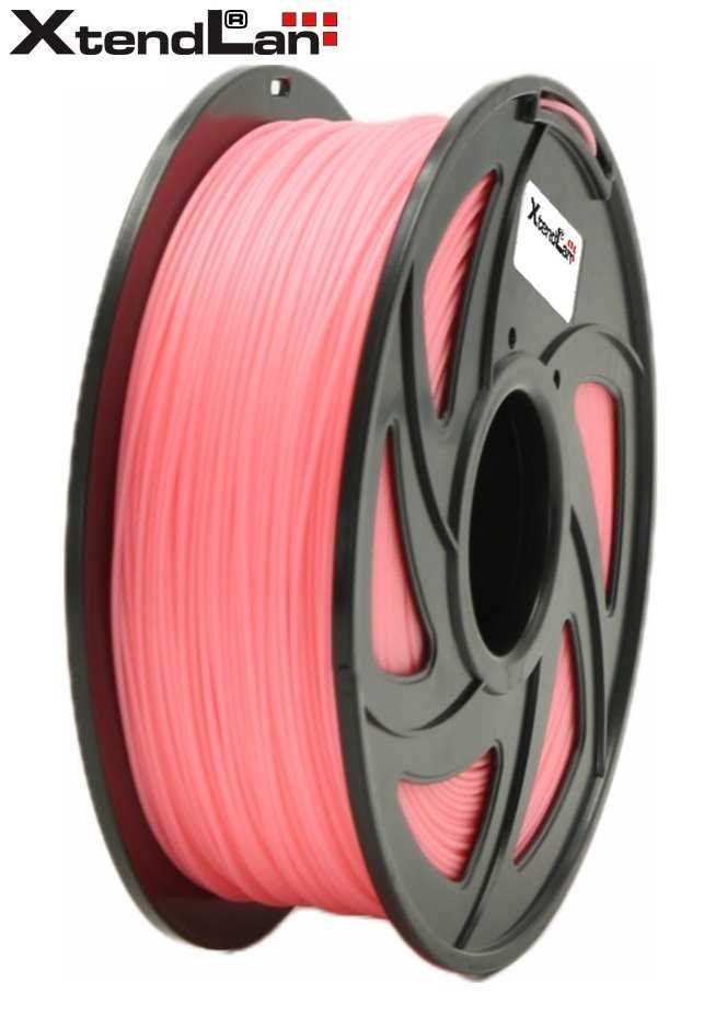 XtendLAN PETG filament 1,75mm zářivě růžový 1kg