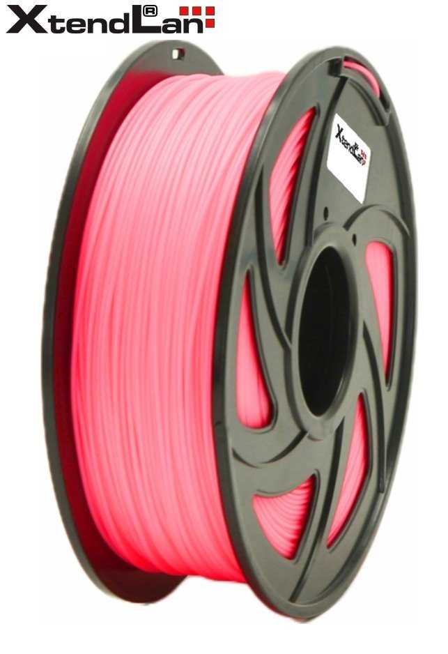 XtendLAN PETG filament 1,75mm růžově červený 1kg