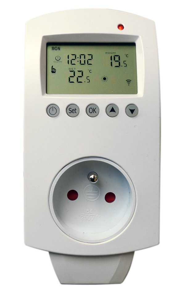 XTENDLAN TZA01 Tuya chytrá termostatická zásuvka 16A, časovač