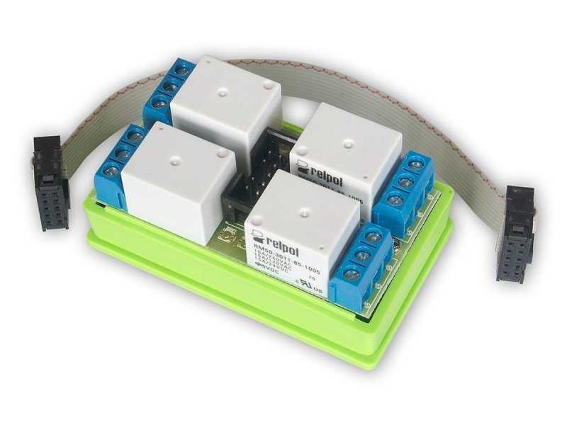 TINYCONTROL rozšiřující modul pro LAN ovladači, 4x relé 10A