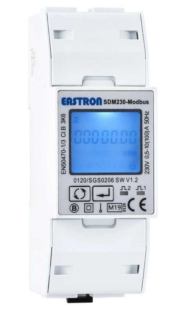 Eastron SDM230 Modbus elektroměr, jednofázový