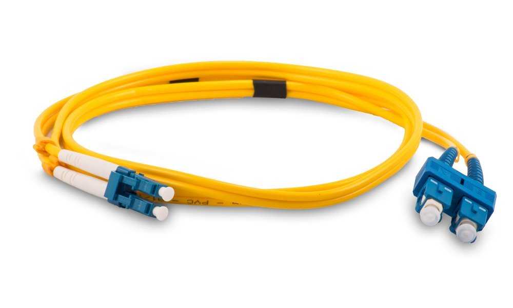 DATACOM optický patchcord LC-SC 50/125 MM 15m duplex, OM3