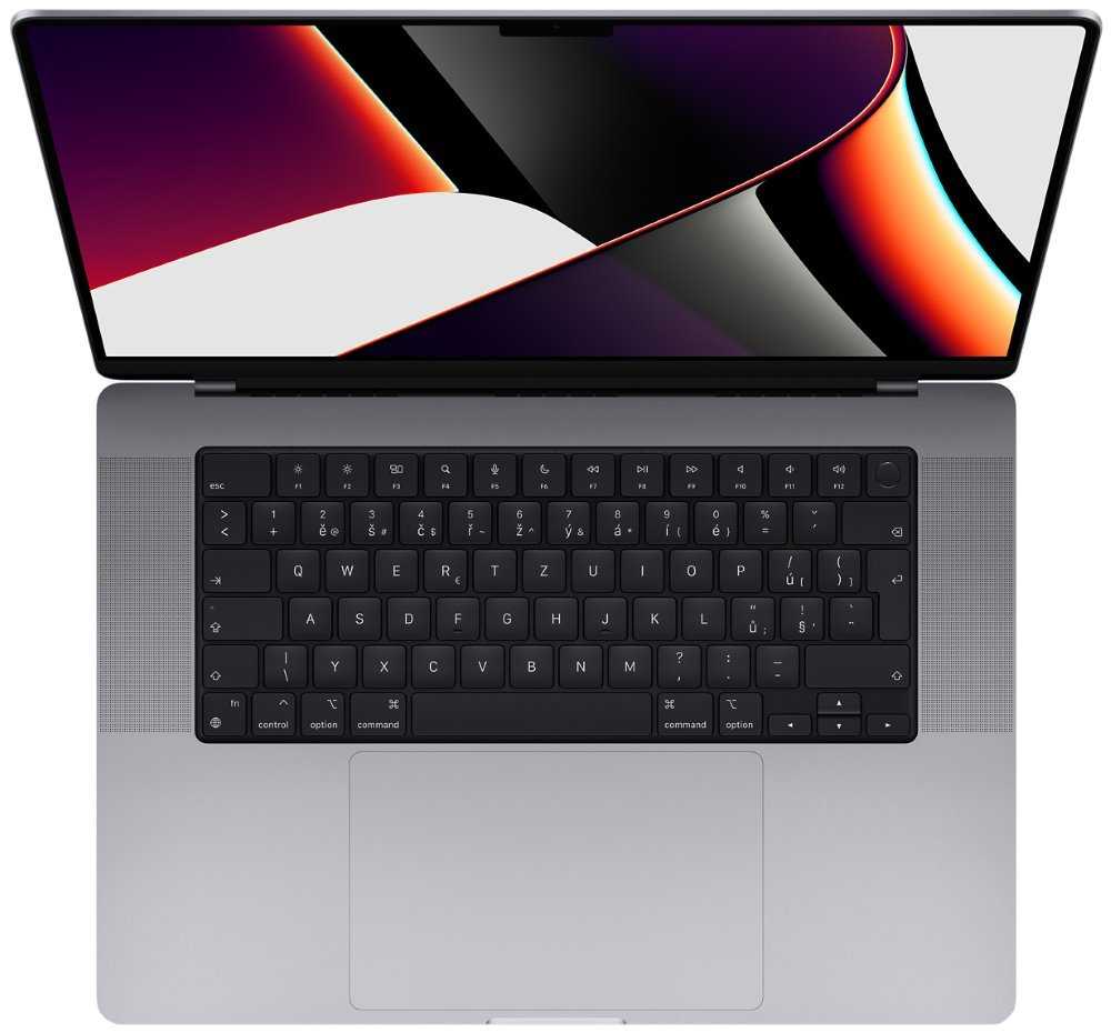 Apple MacBook Pro 16", M1 Pro chip with 10-core CPU and 16-core GPU, 512GB SSD - Space Grey