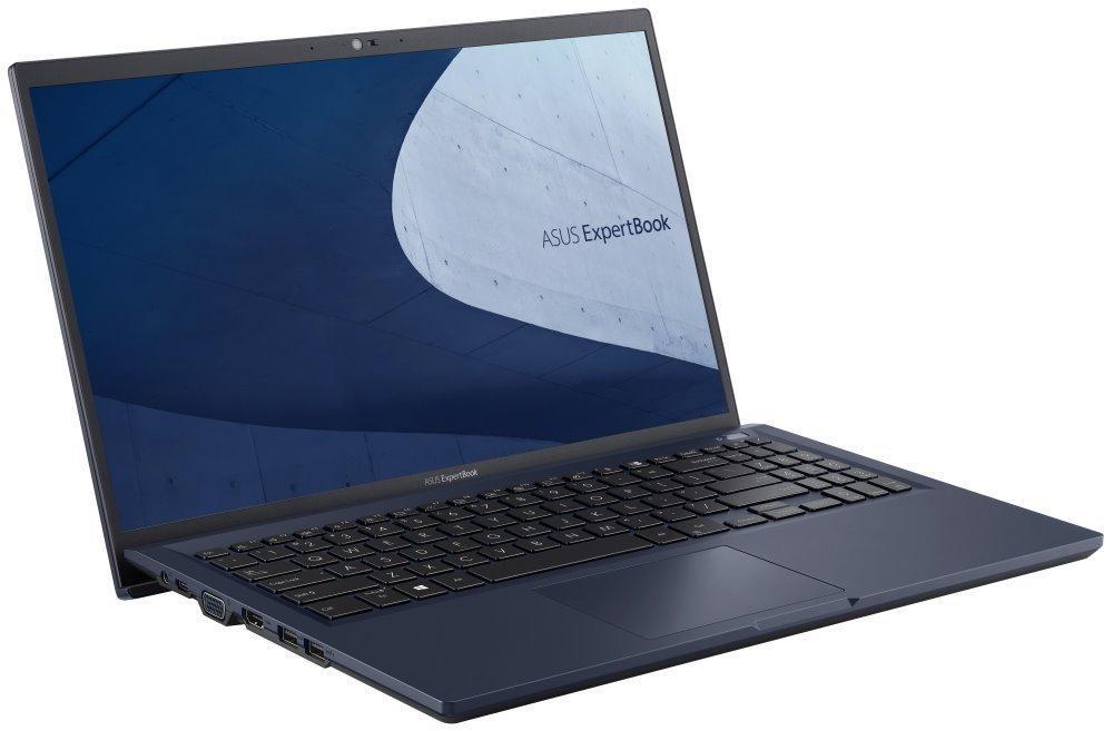 ASUS ExpertBook B1500CEAE-EJ1268T / i5-1135G7/ 8GB/ 256GB SSD/ Intel Iris Xe/ 15,6" FHD/ W10H/ černá