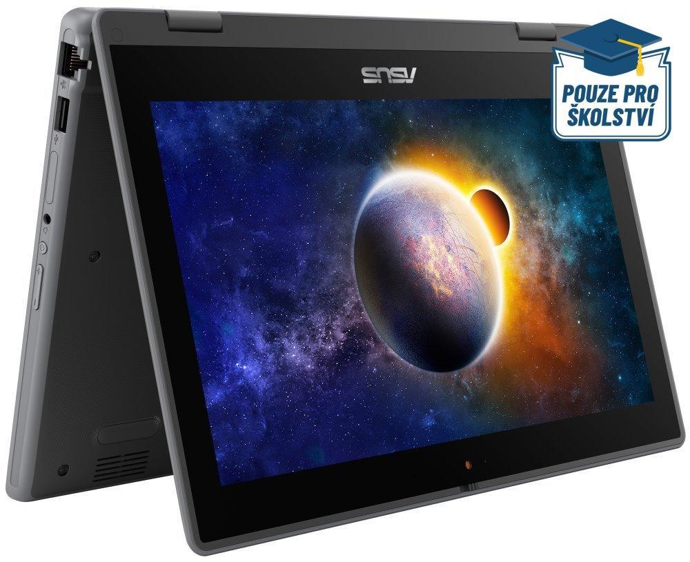 ASUS Laptop BR1100FKA-BP0051XA / N4500/ 4GB/ 128GB eMMC/ 11,6" HD Touch/ W11P EDU/ šedý