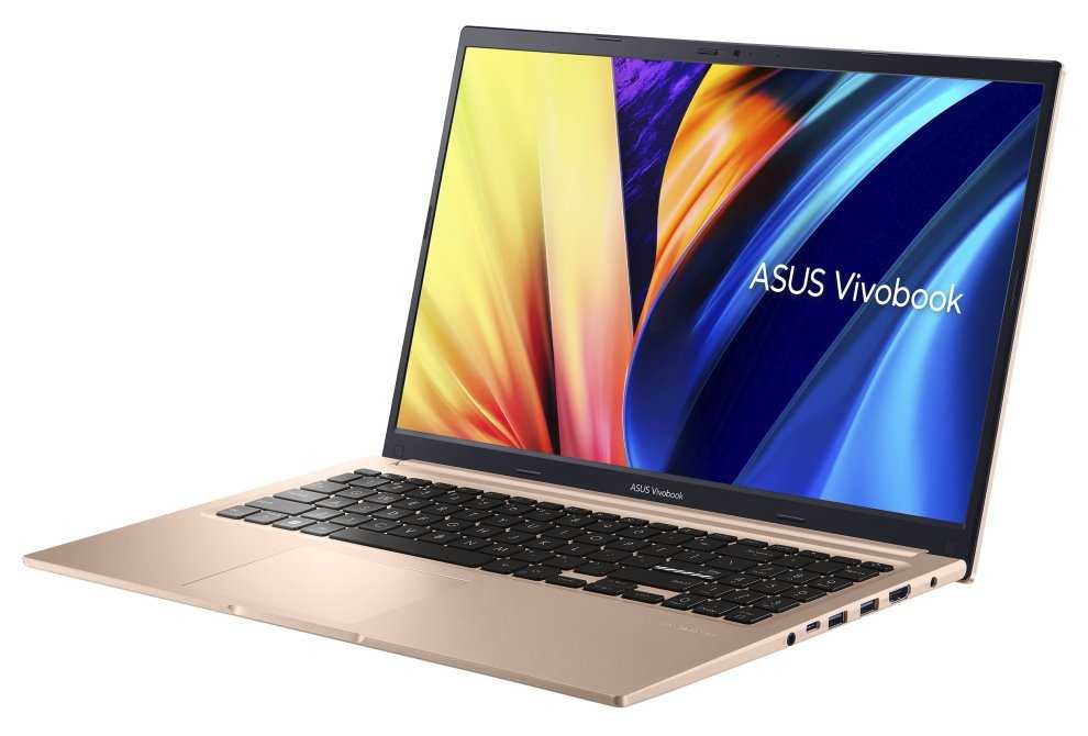 ASUS Vivobook 15/ i5-1240P/ 12GB DDR4/ 512GB SSD/ Intel Iris Xe/ 15,6" FHD matný/ W11H/ zlatý