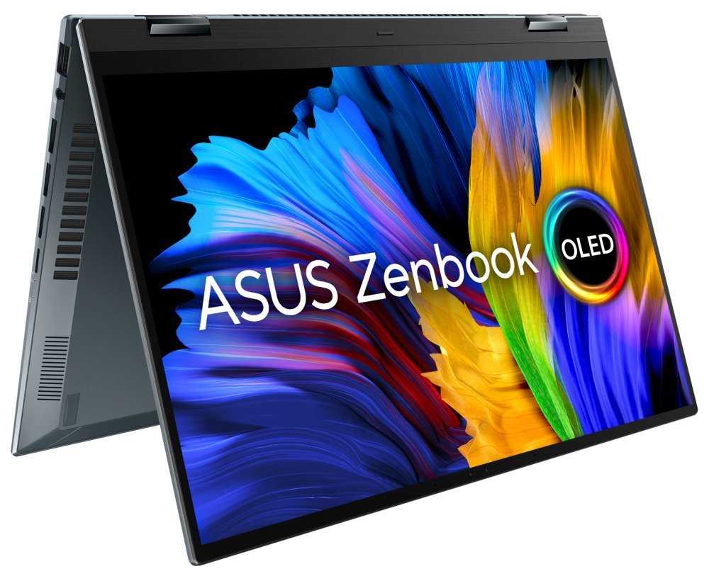 ASUS Zenbook Flip UP5401EA-OLED123W/ i7-1165G7/ 16GB DDR4/ 512GB SSD/ Intel Iris Xe/ 14" 2.8K touch/ W11H/ šedý