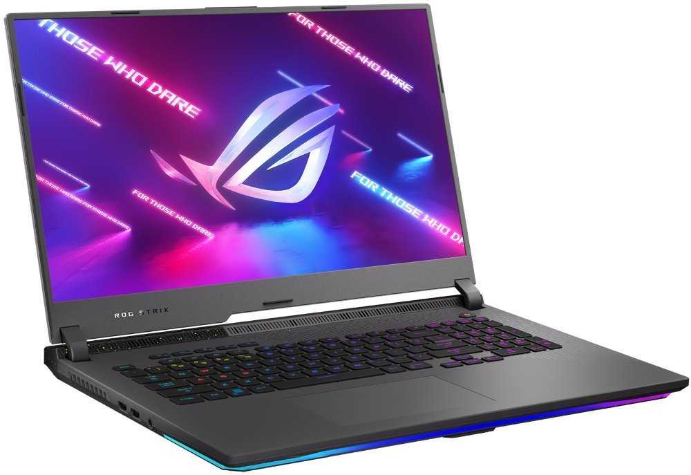 ASUS ROG Strix G17/ Ryzen 7 6800H/ 16GB DDR5/ 1TB SSD/ RTX 3070Ti 8GB/ 17,3" FHD matný/ W11H/ šedý