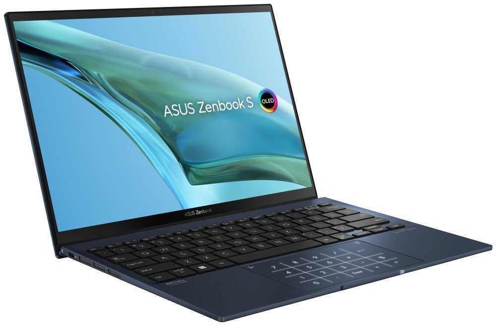 ASUS Zenbook S 13 UM5302TA-LX431W/ Ryzen 5 6600U/ 16GB/ 512GB SSD/ Radeon Graphics/ 13,3" 2.8K/ W11H/ modrý