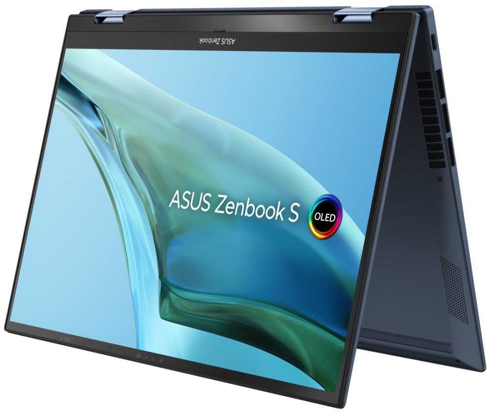 ASUS Zenbook S 13 Flip UP5302ZA-LX176W/ i5-1240P/ 16GB/ 512GB SSD/ Iris Xe G7/ 13,3" 2.8K,Touch/ W11H/ modrý