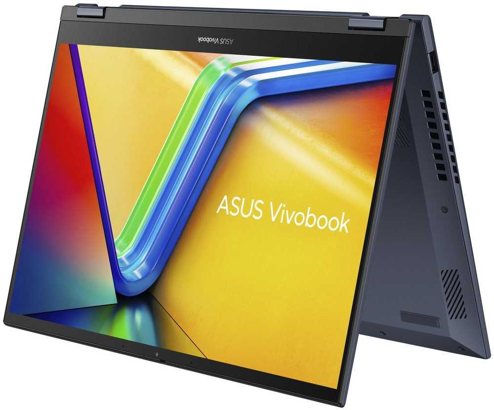 ASUS Vivobook S Flip/ Ryzen 5 5600H/ 8GB DDR4/ 256GB SSD/ Radeon™ Graphics/ 14" WUXGA,touch/ W11H/ modrý