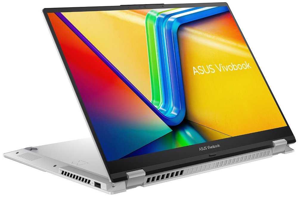 ASUS Vivobook Flip/ Ryzen 5 7530U/ 8GB DDR4/ 512GB SSD/ Radeon™ Graphics/ 16" WUXGA,touch/ W11H/ stříbrný