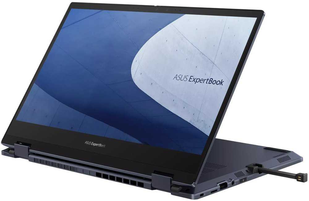 ASUS ExpertBook B5 Flip/ i5-1240P/ 8GB DDR5/ 512GB SSD/ Intel Iris Xe/ 14" FHD,touch/ W11P/ černý