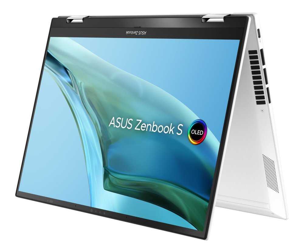 ASUS Zenbook S 13 Flip/ i7-1260P/ 32GB DDR5/ 1TB SSD/ Intel Iris Xe/ 13,3"WQXGA+,OLED,touch/ W11H/ bílý