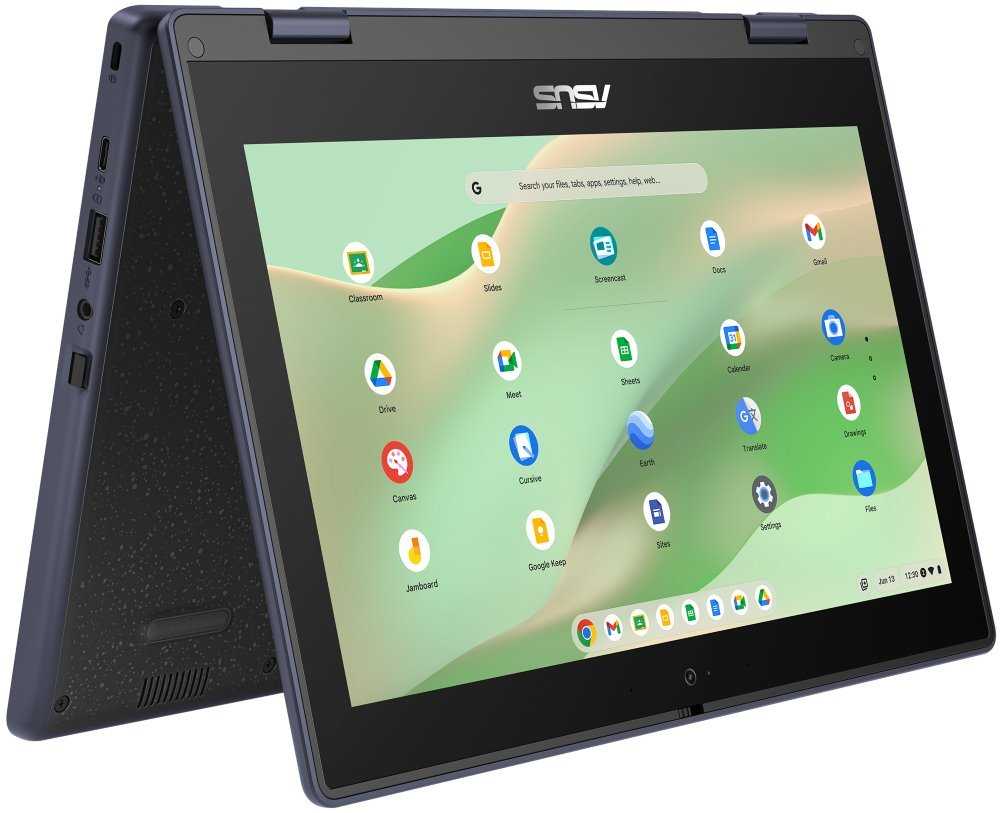 ASUS Chromebook CR11/ N100/ 4GB DDR5/ 64GB eMMC/ Intel UHD/ 11,6" HD,touch/ Chrome EDU/ šedý