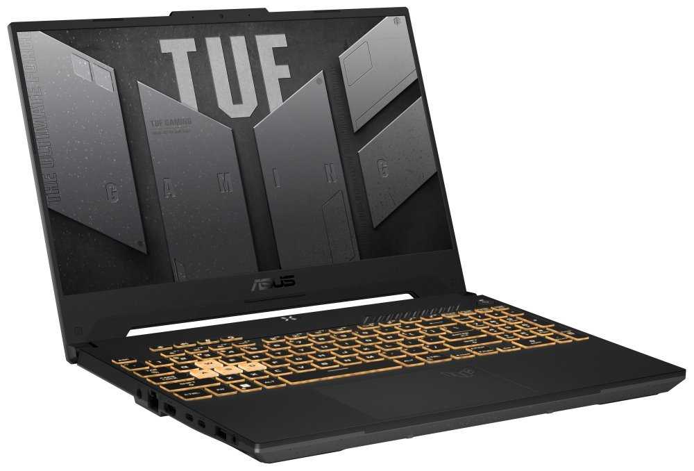 ASUS TUF Gaming F15/ i5-12500H/ 16GB DDR4/ 512GB SSD/ RTX™ 3050 4GB/ 15,6"FHD, matný/ W11H/ šedý