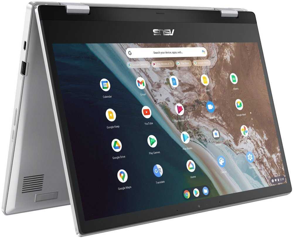 ASUS Chromebook CX1/ Celeron N5100/ 8GB DDR4/ 128GB eMMC/ Intel UHD/ 14"FHD,touch/ Chrome OS/ stříbrný