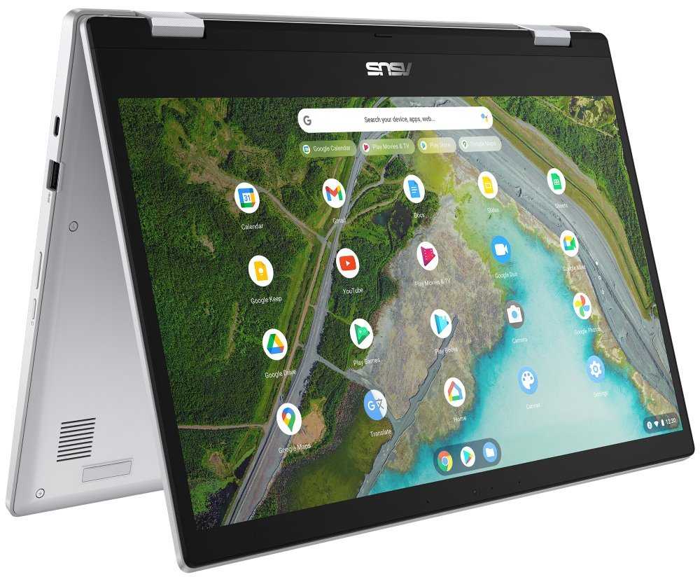 ASUS Chromebook CX1/ Celeron N4500/ 4GB DDR4/ 64GB eMMC/ Intel UHD/ 15,6"FHD,touch/ Chrome OS/ stříbrný