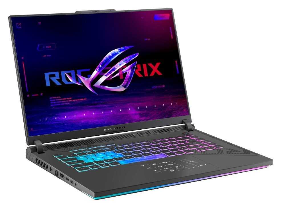 ASUS ROG Strix G16/ i9-14900HX/ 32GB/ 1TB SSD/ RTX 4080 12GB/ 16"QHD+,matný,240Hz/ bez OS/ šedý