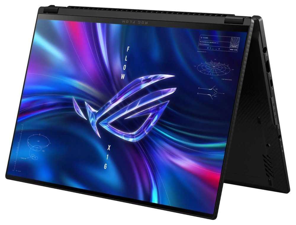 ASUS ROG Flow X16/ i9-13900H/ 32GB DDR/ 2TB SSD/ GeForce RTX™ 4070 8GB/ 16"QHD+,touch/ W11P/ černý