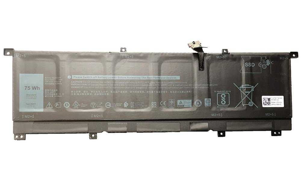 DELL baterie/ 6-článková/ 75 Wh/ pro XPS 9575/Precision M5530