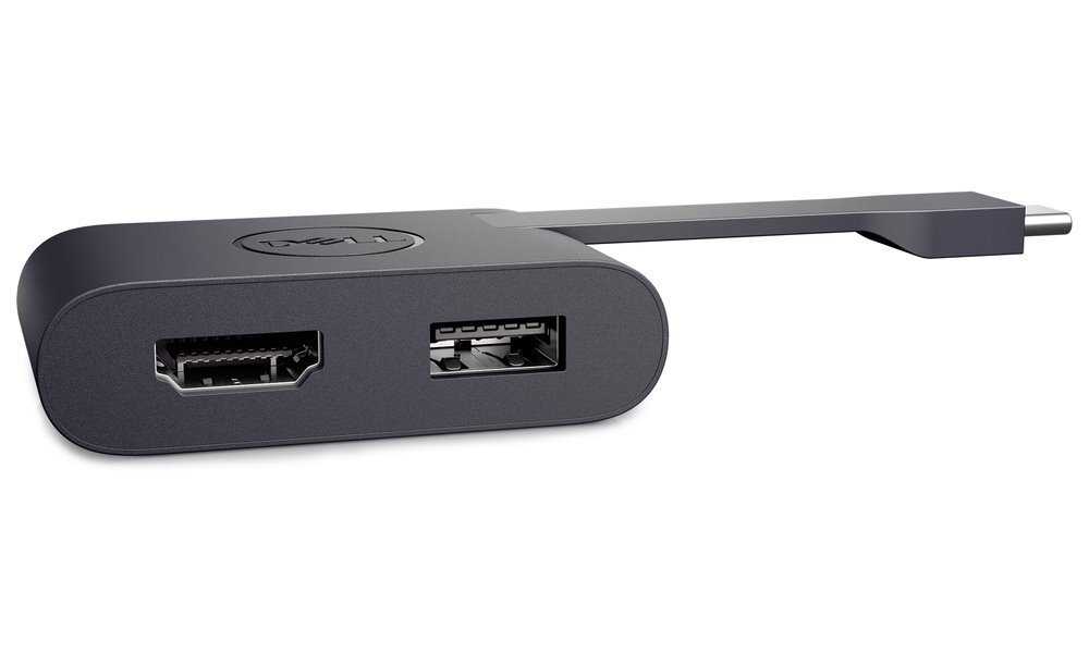 DELL adaptér DA20 USB-C na HDMI 2.0 / USB-A 3.0