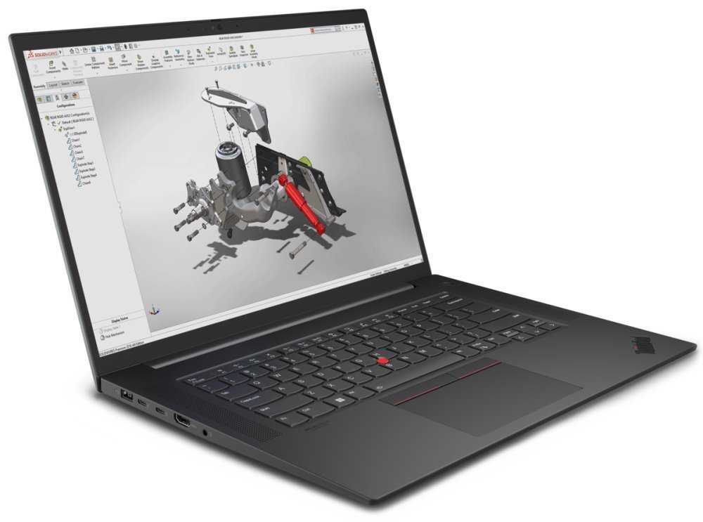 Lenovo P1 G6/ i7-13700H/ 16GB DDR5/ 512GB SSD/ Nvidia RTX A1000 6GB/ 16"WUXGA,matný/ W11P/ černý