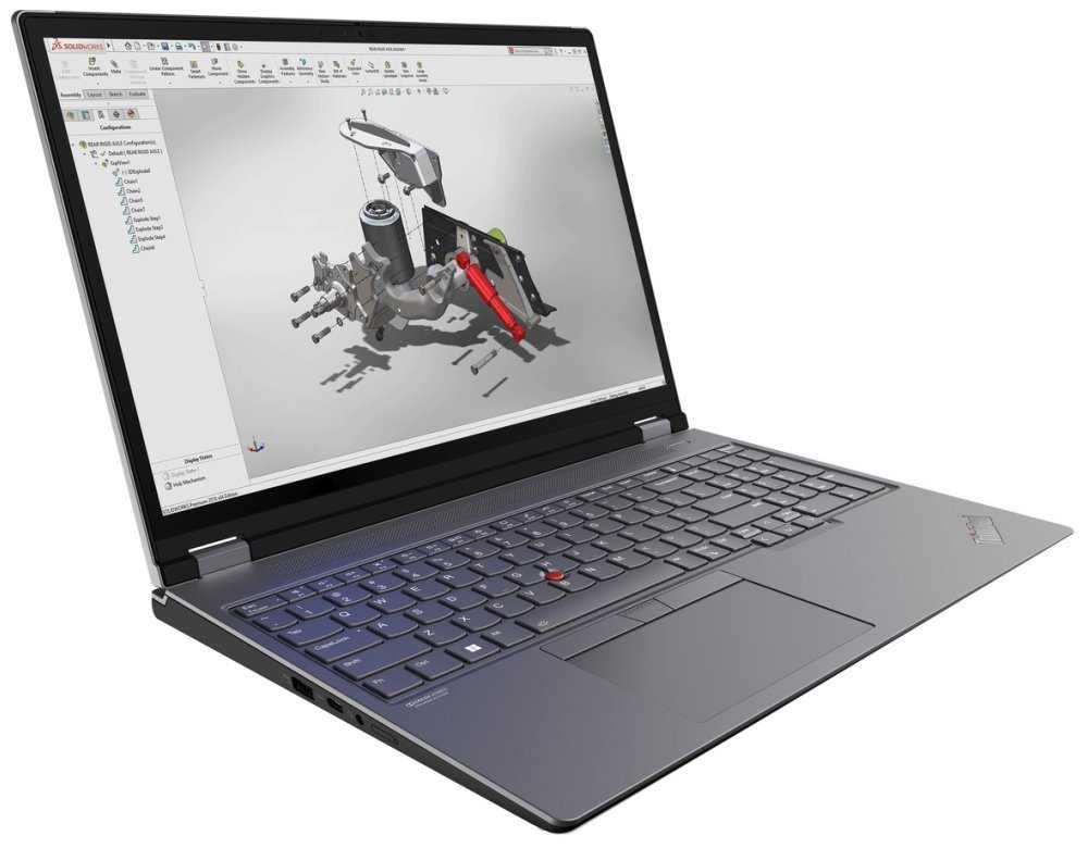 Lenovo P16 G2/ i7-13700HX/ 16GB DDR5/ 512GB SSD/ Intel Arc Pro A30M 4GB/ 16"WUXGA,matný/ W11P/ černý