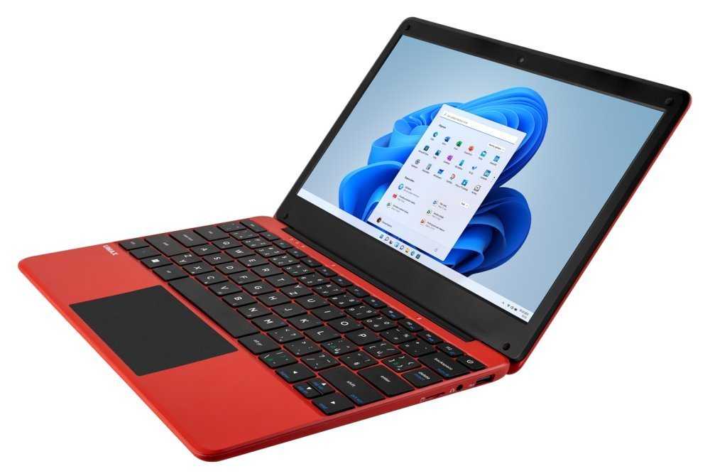 UMAX notebook VisionBook 12WRx/ 11,6" IPS/ 1366x768/ N4020/ 4GB/ 128GB Flash/ mini HDMI/ 2x USB/ USB-C/ W11Pro/ červený