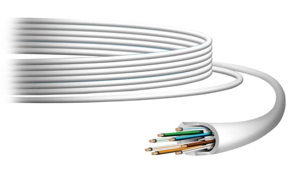 Ubiquiti UniFi Cable Cat6 CMR - UTP kabel, Cat6, 23 AWG, CMR box 304m
